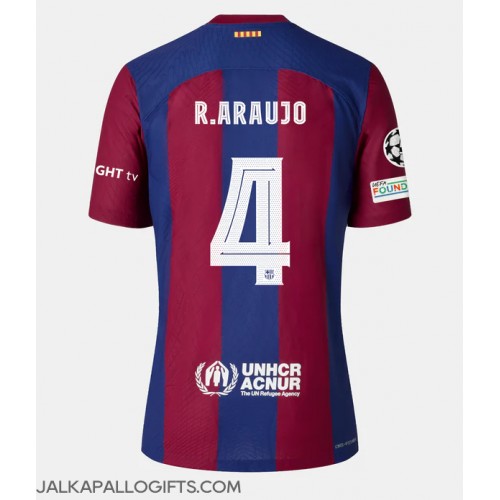 Barcelona Ronald Araujo #4 Kotipaita Naiset 2023-24 Lyhythihainen